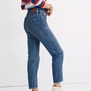 Madewell Perfect Vintage Mom Jeans Medium-Dark Wash